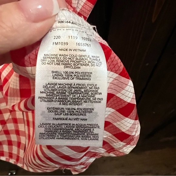 Columbia Mens PFG Red Gingham Mens SPF Shirt - Picture 8 of 8